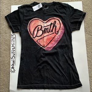 Hot Topic Bring Me The Horizon Heart Tee